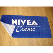 Serviette de plage en coton griffée NIVEA - 70x140CM